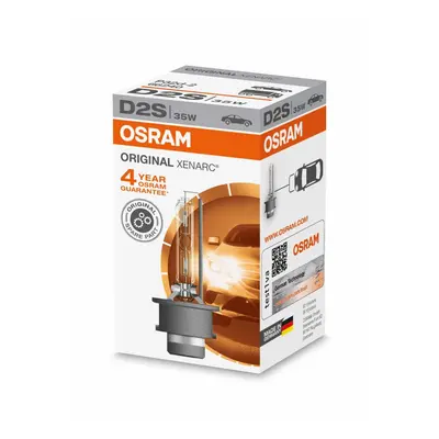 OSRAM XENARC ORIGINAL D2S HID, xenon headlight bulb, 66240, folding carton box (1 piece)(Packagi