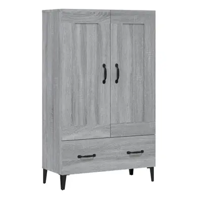 (Grey sonoma) vidaXL Highboard Engineered Wood High Sideboard Buffet Cabinet Multi Colours