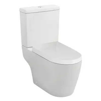 Modern Semi-Flush to Wall WC , 795mm x 410mm, White