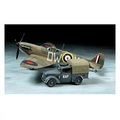 British Spitfire Mk.I & Light Utility Car 10HP Set (1:48)