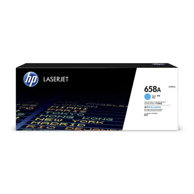 HP W2001A (658A) Toner cyan, 6K pages