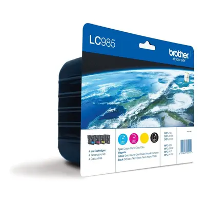 Brother Lc-985valbpdr Black,cyan,magenta,yellow Ink Cartridge