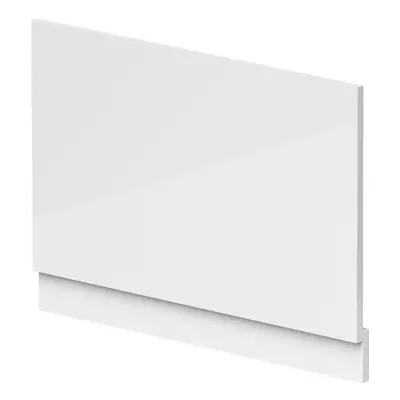 800mm MDF Bath End Panel & Plinth - Gloss White