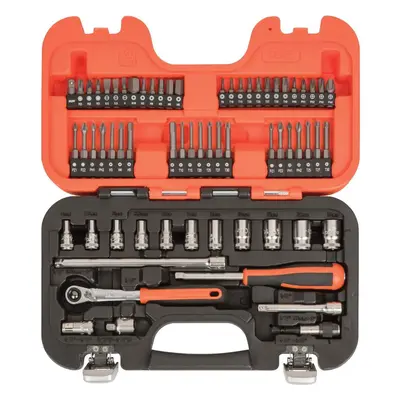 Bahco SL65 Slim Socket Set of Metric 1/4in Drive