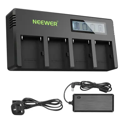 NEEWER DP-F970 4-Channel Sony NP-F Battery Charger