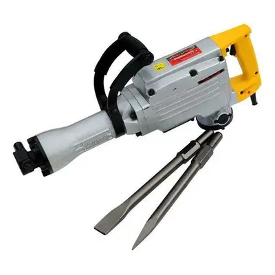 230V Concrete Breaker Demolition Hammer w/ Chisels/Case (Genuine Jobsite CT0903)