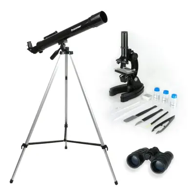 Celestron Telescope,Microscope and Binocular Science Kit