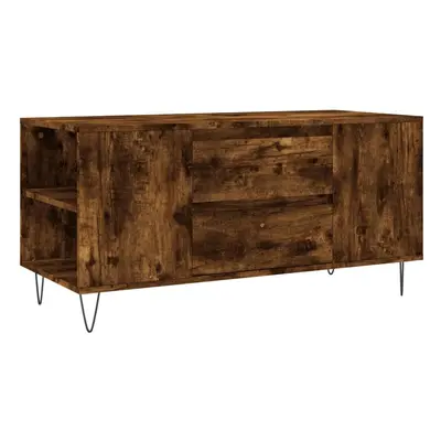 (smoked oak) vidaXL Coffee Table Side Table End Accent Telephone Sofa Table Engineered Wood