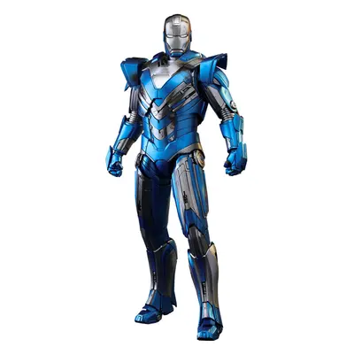 Figure Hot Toys MMS391 - Marvel Comics - Iron Man - Iron Man Blue Steel Mark