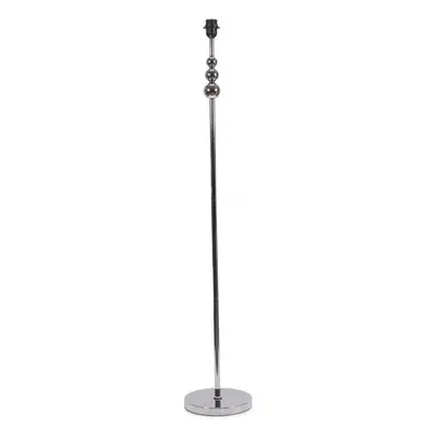 ValueLights Marissa Chrome Stacked Ball Freestanding Floor Lamp Base