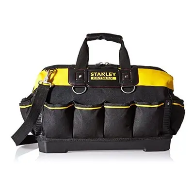 Stanley 518150M FatMax Tool Bag, 18, Black & Gray & Red, Pack of