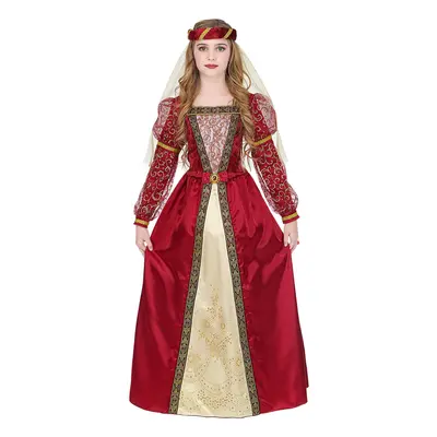 Girls' royal medieval princess costume