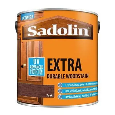 Sadolin Extra Durable Woodstain Teak 2.5 Litre