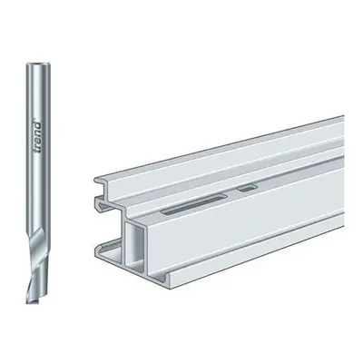 Trend 50/51X8MMHSSE 50/51 x 8mm HSSE Helical Plunge Bit 8mm