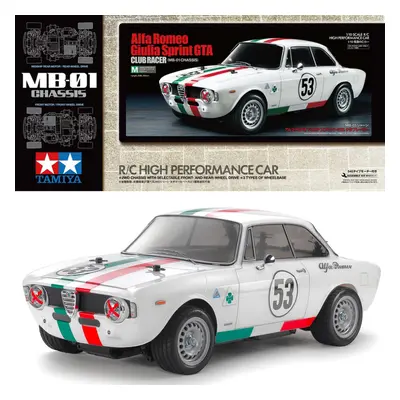 Tamiya Giulia Sprint GTA Clib (MB-01) 1:10 RC Car Assembly Kit