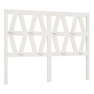 (white, x x cm) vidaXL Bed Headboard Home Bedroom Decorative Bed Header Panel Solid Wood Pine