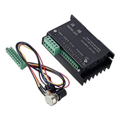 Brushless Spindle Motor Driver DC Motor Controller with Potentiometer Speed Regulation