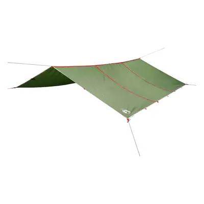 vidaXL Camping Tarp Outdoor Patio Tarpaulin Shelter Sunshade Green Waterproof