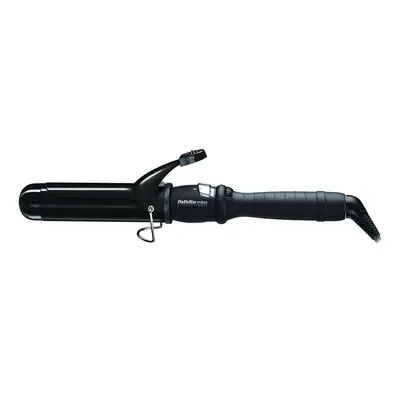 Babyliss Pro Ceramic Dial A Heat Hair Tongs with Heat Settings Curler Wand (BLACK)