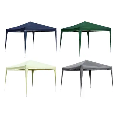 (Green) Charles Bentley Foldable Pop Up Gazebo Marquee Tent for Camping / BBQ - Shower Resistant