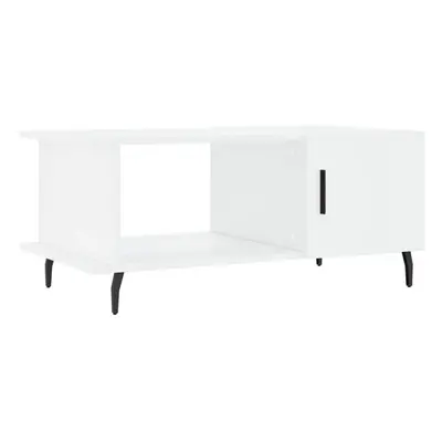 (high gloss white) vidaXL Coffee Table Tea Side Table Sofa Couch Table Sonoma Oak Engineered Woo