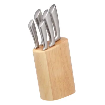 MasterClass Sabre Piece Knife Set with Wooden Block