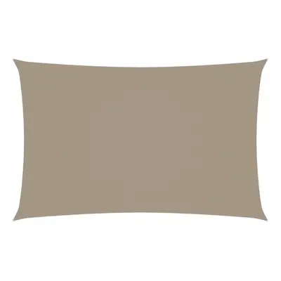 vidaXL Sunshade Sail Oxford Fabric Rectangular 2x4.5 m Taupe Shade Canopy