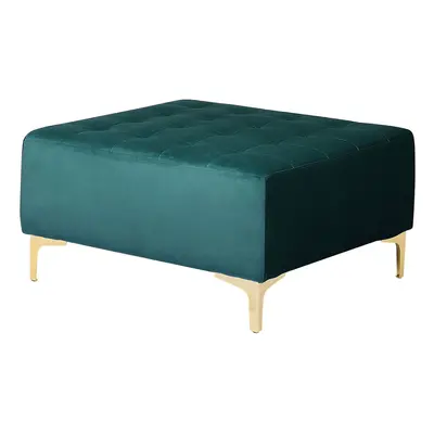 Ottoman ABERDEEN Velvet Teal