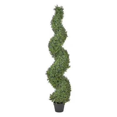 Artificial Plant BUXUS SPIRAL TREE Green