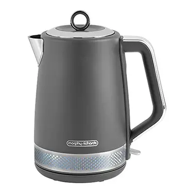 Morphy Richards Illumination Stainless Steel Jug Kettle Titanium