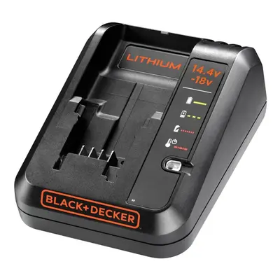 BLACK+DECKER 14.4-18V Cordless Fast Charger for Power Tools with Years Guarantee, Ah Lithium-Ion