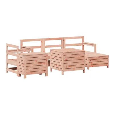 vidaXL Garden Sofa Set Piece Outdoor Sofa Corner Sofa Solid Wood Douglas Fir