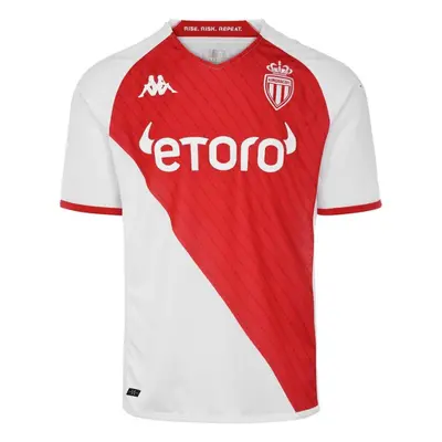 (L) AS Monaco Home Shirt 2022/23