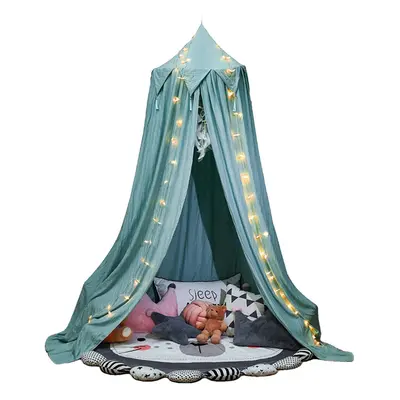 () Nordic Style Princess Kids Baby Bed Room Canopy Mosquito Net Curtain for Bedding Dome Tent