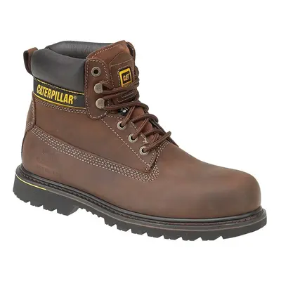 (13 UK, Brown) Caterpillar Holton S3 Safety Boot / Mens Boots / Boots Safety