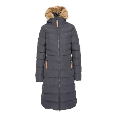 (10, Black) Trespass Womens Padded Jacket Longer Length Audrey