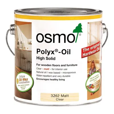 Osmo Polyx Hard Wax Oil Rapid- Matt 2.5L Tin