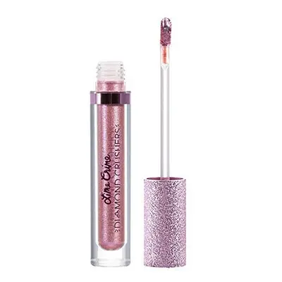 Lime Crime Diamond Crushers Iridescent Liquid Lip Topper, Fluke - Cool Mauve - Strawberry Scent 