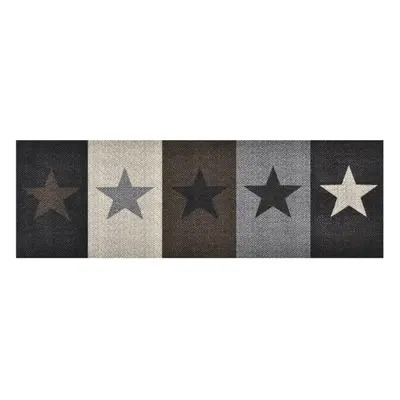 Kitchen Carpet Washable Stars 60x300 cm