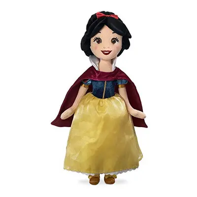 Disney Store Snow White Soft Toy Doll, 46cm/18", Doll Featuring Embroidered Face and a Classic D