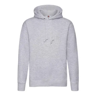 (4XL, Heather Grey) Fruit of the Loom Unisex Adult Premium Hoodie