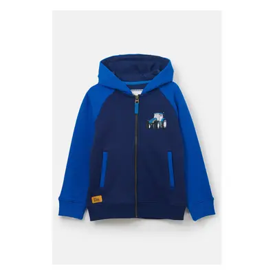 (7-8 Yrs, Blue Tractor) Jackson Kids Full Zip Hoodie