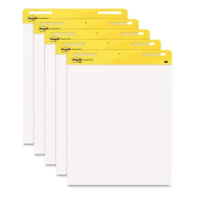 3M Office Products Sticky note Easel Pad Sheets and Pad, Pads & Pack, White