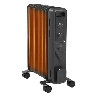 HOMCOM Oil Filled Radiator Portable Space Heater W/ Fin, Heat Settings