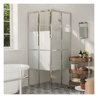 vidaXL Shower Cabin ESG Bathroom Shower Enclosure Cabinet Screen Cabin Cubicle