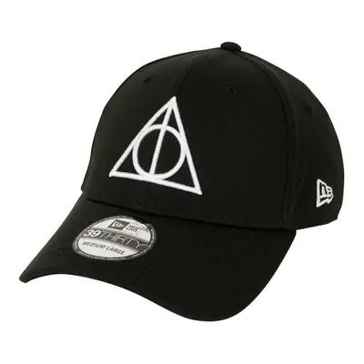 Harry Potter 866372-medium-la Deathly Hallows Era 39Thirty Fitted Hat, Black - Medium & Large