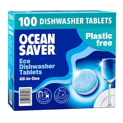 Ocean Saver Eco Dishwasher Tablets All-in-One x 14g (1400g) (100pk)