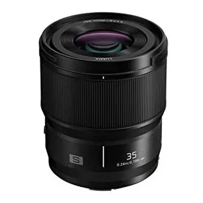 Panasonic LUMIX S-S35E 35mm f/1.8 lens with 4K video compatibility