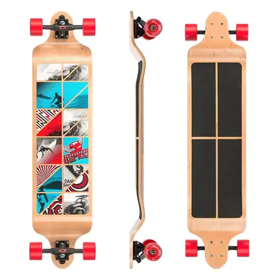 Osprey Twin Tip Longboards, Complete Skateboard - Cube