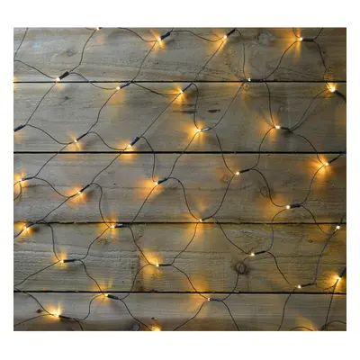 Premier 3.5m x 1.2m LED Multi Action Christmas Net Window Light - Warm White